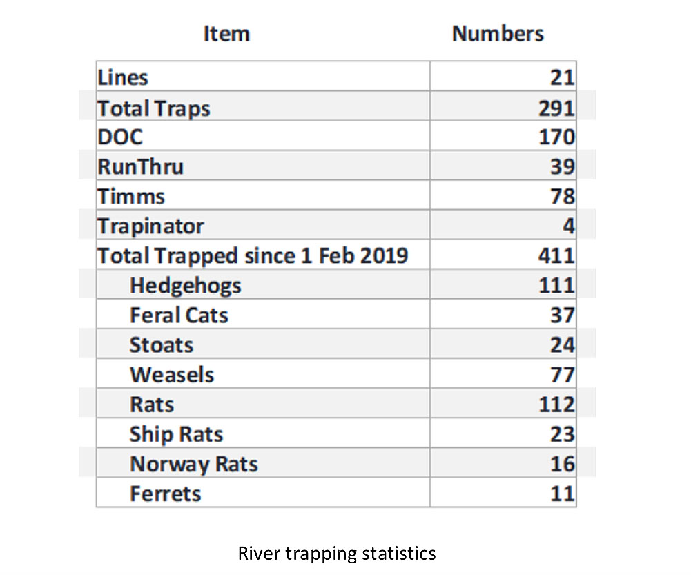 trap stats Ashley 2019